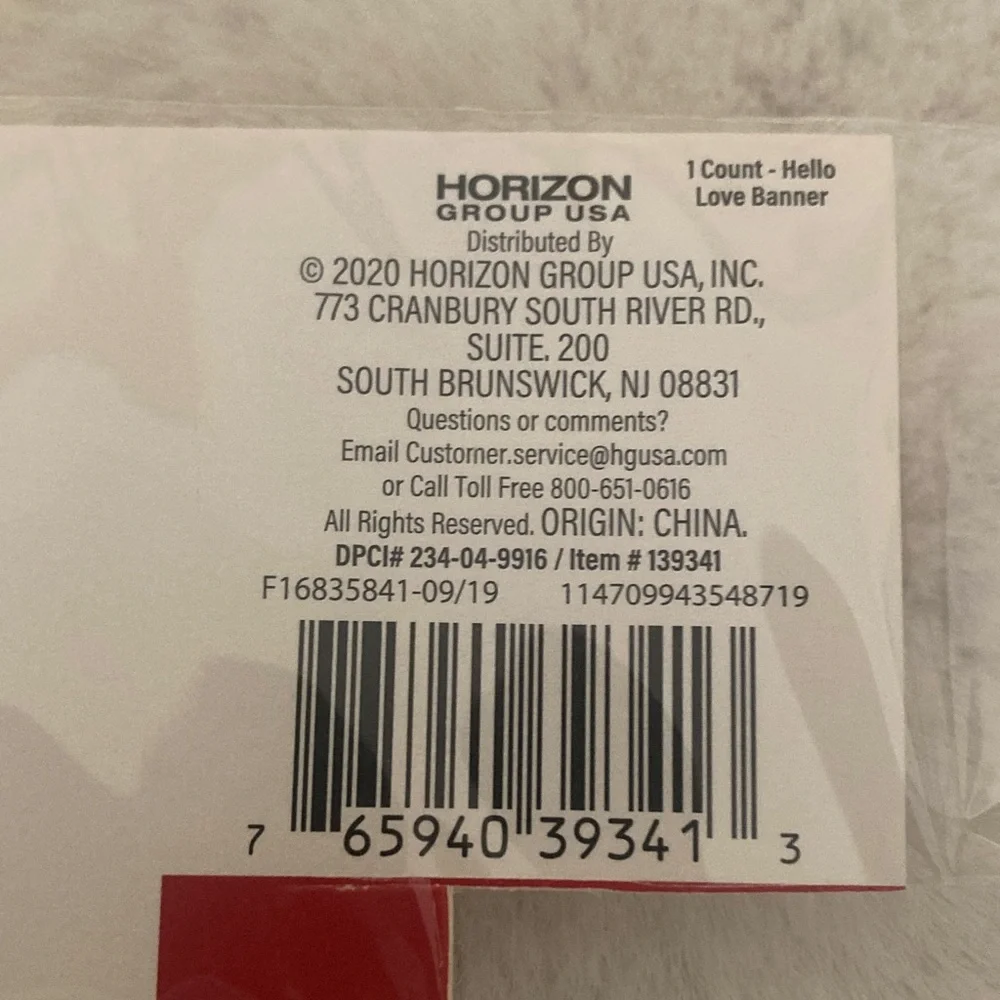 Target BP 2020 Hello Love Valentine’s Day Banner